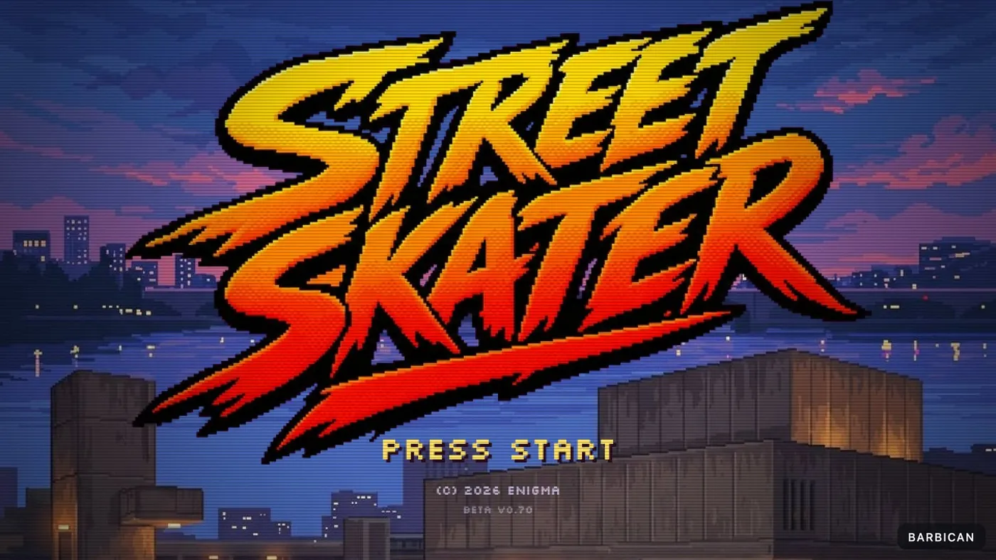 Street Skater title screen